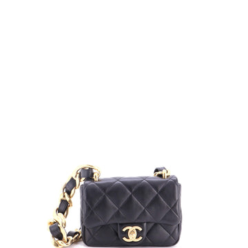 Chanel Funky Town Flap Bag Quilted Lambskin Mini