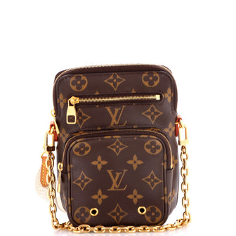 Louis Vuitton Utility Phone Sleeve Bag Monogram Canvas