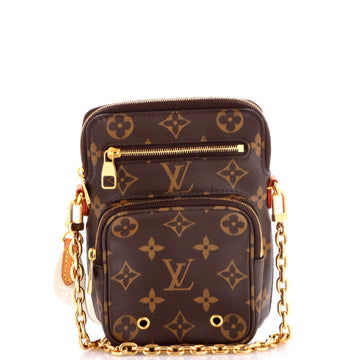 Louis Vuitton Utility Phone Sleeve Bag Monogram Canvas