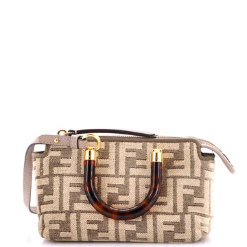 Fendi By The Way Top Handle Bag Zucca Tapestry Mini
