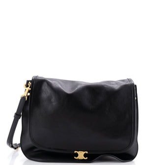 Celine Soft Triomphe Besace Bag Leather Large