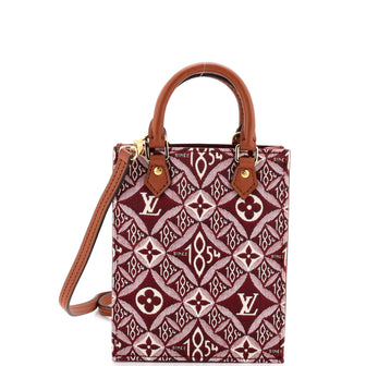Louis Vuitton Petit Sac Plat Bag Limited Edition Since 1854 Monogram Jacquard