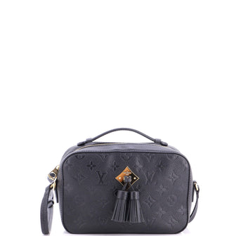 Louis Vuitton Saintonge Handbag Monogram Empreinte Leather
