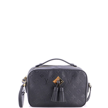 Louis Vuitton Saintonge Handbag Monogram Empreinte Leather
