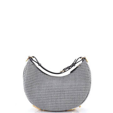 Fendi Fendigraphy Bag Houndstooth Wool Small