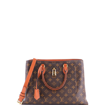 Louis Vuitton Flower Tote Monogram Canvas with Leather