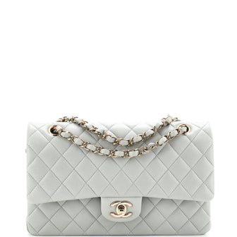 Chanel Classic Double Flap Bag Quilted Lambskin Medium