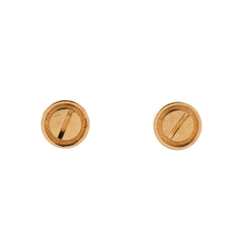 Cartier Love Stud Earrings 18K Yellow Gold