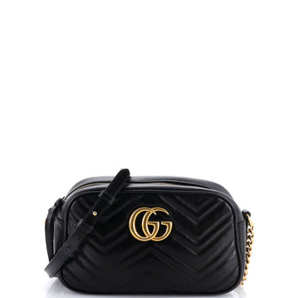 Gucci GG Marmont Shoulder Bag Matelasse Leather Small