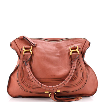 Chloe Marcie Shoulder Bag Leather Large