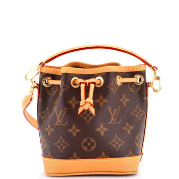 Louis Vuitton Noe NM Handbag Monogram Canvas Nano