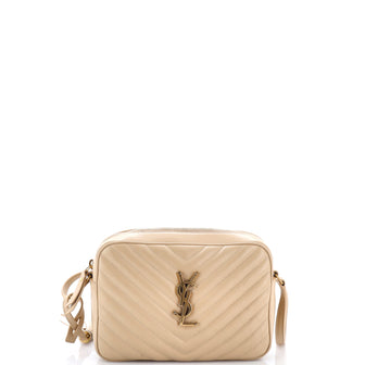 Saint Laurent Lou Camera Bag Matelasse Chevron Leather Small