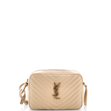 Saint Laurent Lou Camera Bag Matelasse Chevron Leather Small