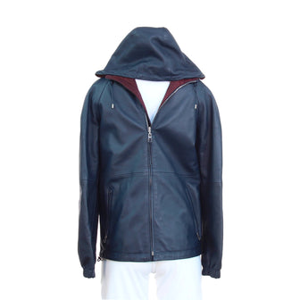 Loewe Men's Reversible Hoodie Lambskin