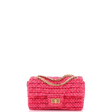 Chanel Reissue 2.55 Flap Bag Quilted Tweed Mini