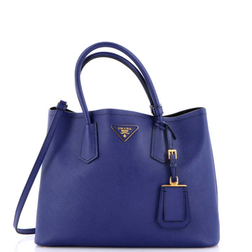Prada Cuir Double Tote Saffiano Leather Medium
