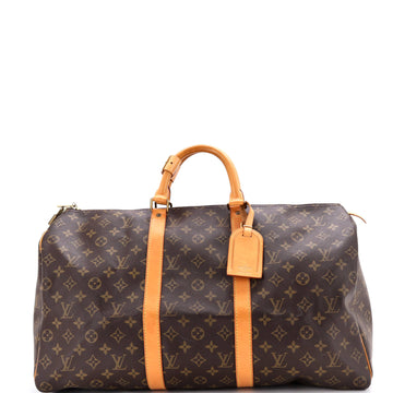 Louis Vuitton Keepall Bag Monogram Canvas 50