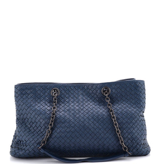 Bottega Veneta Double Chain Tote Intrecciato Nappa Large
