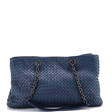 Bottega Veneta Double Chain Tote Intrecciato Nappa Large