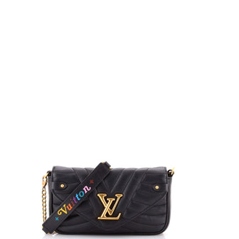 Louis Vuitton New Wave Chain Pochette Quilted Leather