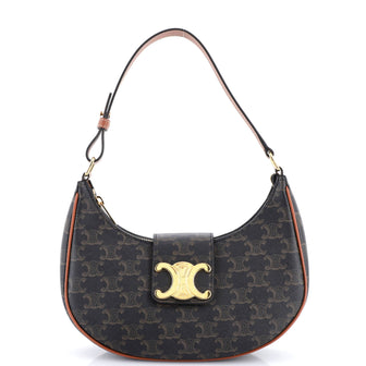 Celine Ava Triomphe Bag Triomphe Coated Canvas