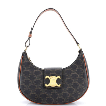 Celine Ava Triomphe Bag Triomphe Coated Canvas
