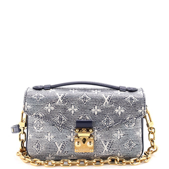 Louis Vuitton Pochette Metis Monoglam Jacquard Canvas East West