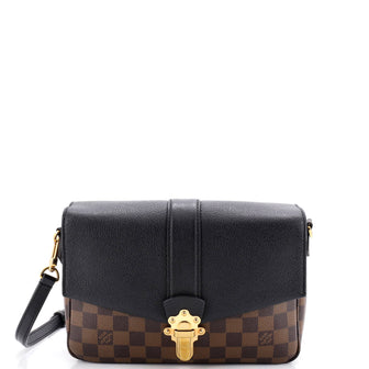 Louis Vuitton Clapton Handbag Damier and Leather PM