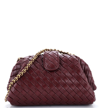 Bottega Veneta Lauren 1980 Clutch with Chain Intrecciato Nappa Medium