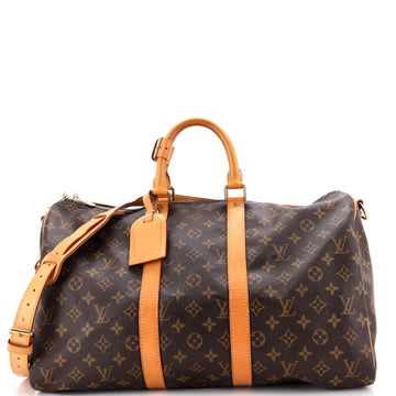 Louis Vuitton Keepall Bandouliere Bag Monogram Canvas 45
