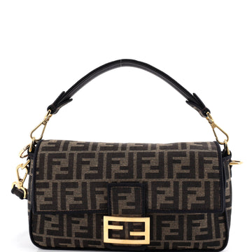 Fendi Baguette NM Bag Zucca Canvas Medium