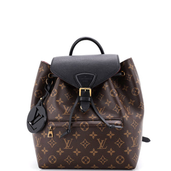 Louis Vuitton Montsouris NM Backpack Monogram Canvas with Leather PM