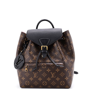 Louis Vuitton Montsouris NM Backpack Monogram Canvas with Leather PM