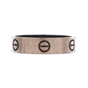 Cartier Love Band Ring 18K White Gold