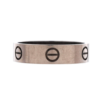 Cartier Love Band Ring 18K White Gold