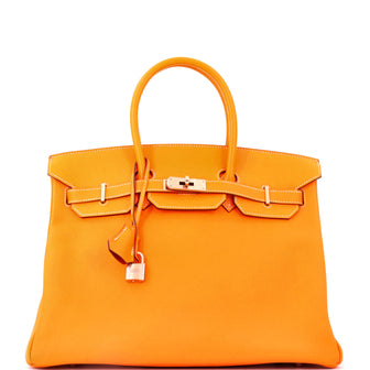 Hermes Candy Birkin Bag Epsom 35