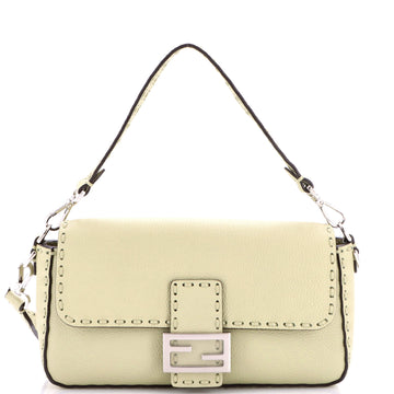 Fendi Selleria Baguette NM Bag Leather Medium
