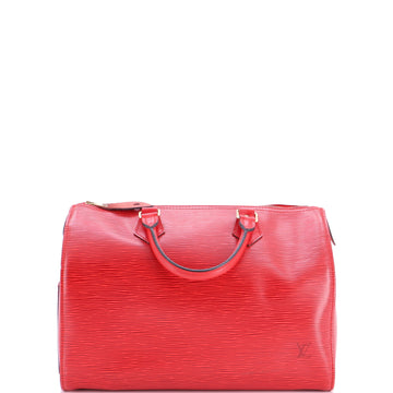 Louis Vuitton Speedy Handbag Epi Leather 30