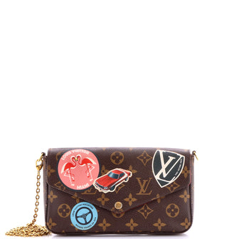 Louis Vuitton Felicie Pochette Limited Edition Monogram Canvas