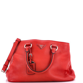 Prada Convertible Shopping Tote Vitello Daino Medium