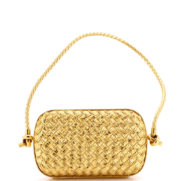Bottega Veneta Knot Minaudiere on Strap Intrecciato Leather