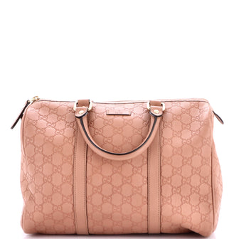 Gucci Joy Boston Bag Guccissima Leather Medium