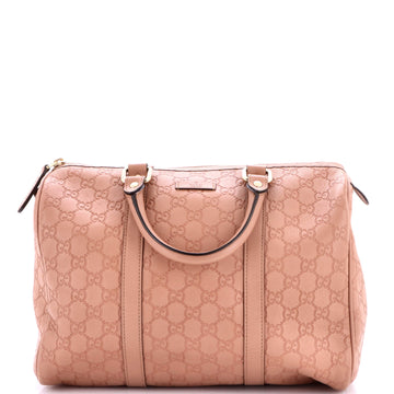 Gucci Joy Boston Bag Guccissima Leather Medium