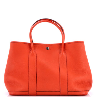 Hermes Garden Party Tote Leather 36