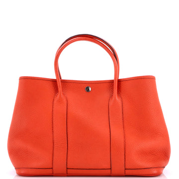Hermes Garden Party Tote Leather 36