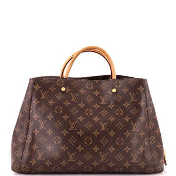 Louis Vuitton Montaigne Handbag Monogram Canvas GM