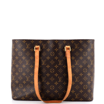 Louis Vuitton Luco Handbag Monogram Canvas