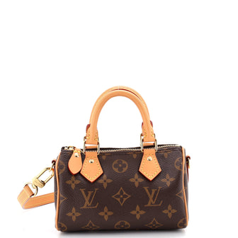 Louis Vuitton Speedy Bandouliere NM Bag Monogram Canvas Nano