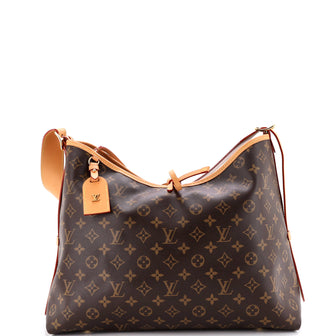 Louis Vuitton CarryAll Hobo Monogram Canvas MM