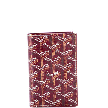 Goyard Saint Pierre Card Case Coated Canvas